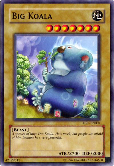 Big Koala [DR2-EN004] Common Yu-Gi-Oh!