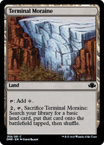 Terminal Moraine [Dominaria Remastered] Magic: The Gathering
