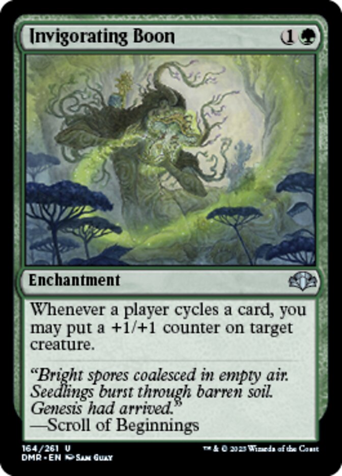 Invigorating Boon [Dominaria Remastered] Magic: The Gathering