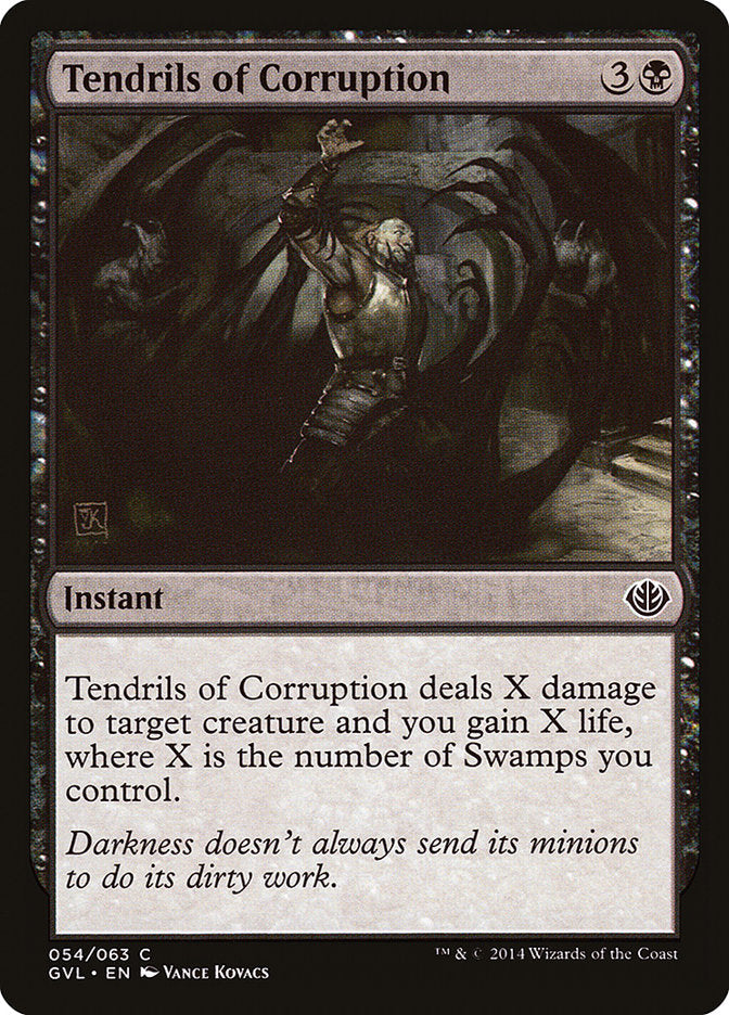Tendrils of Corruption (Garruk vs. Liliana) [Duel Decks Anthology] Magic: The Gathering