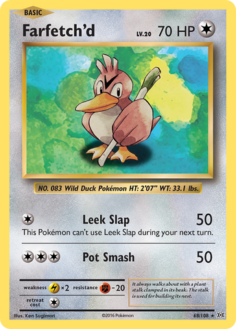 Farfetch'd (68/108) [XY: Evolutions] Pokémon