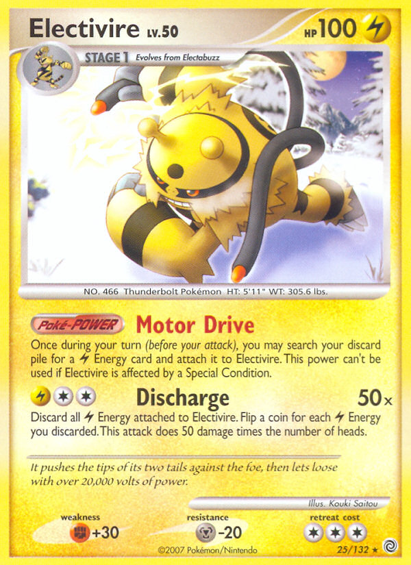 Electivire (25/132) [Diamond & Pearl: Secret Wonders] Pokémon