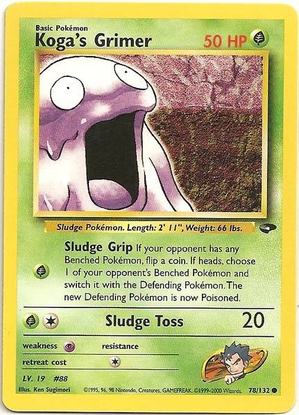 Koga's Grimer (78/132) [Gym Challenge Unlimited] Pokémon