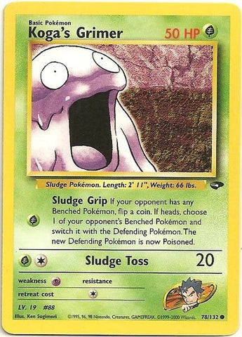 Koga's Grimer (78/132) [Gym Challenge Unlimited] Pokémon