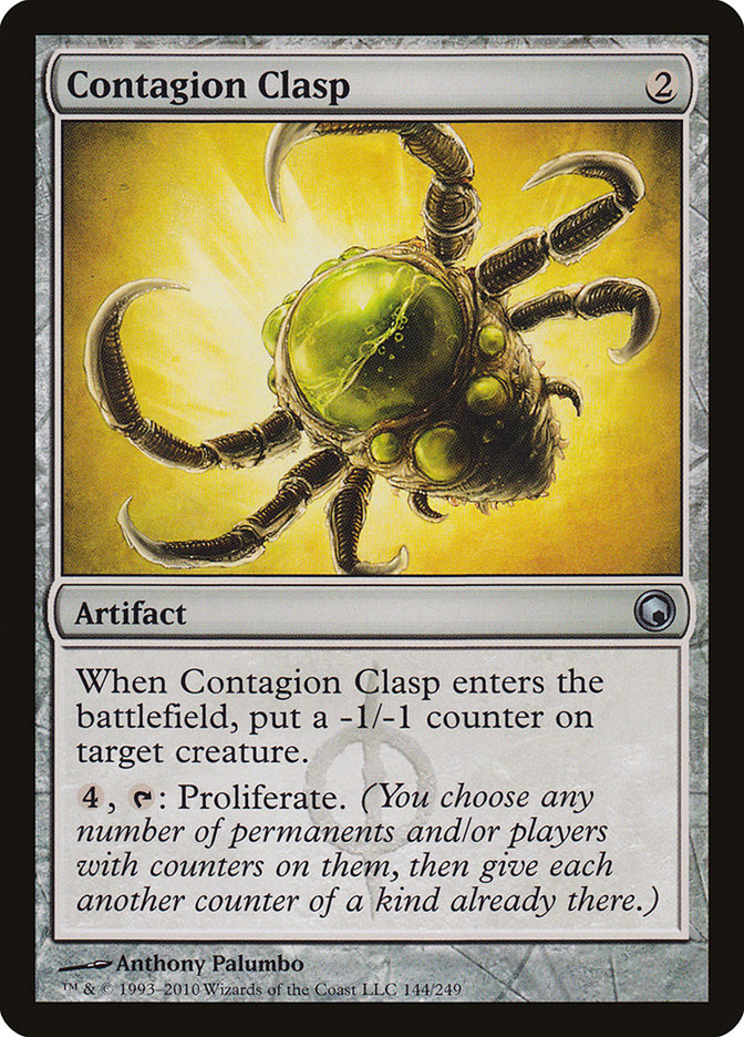 Contagion Clasp [Scars of Mirrodin] Magic: The Gathering