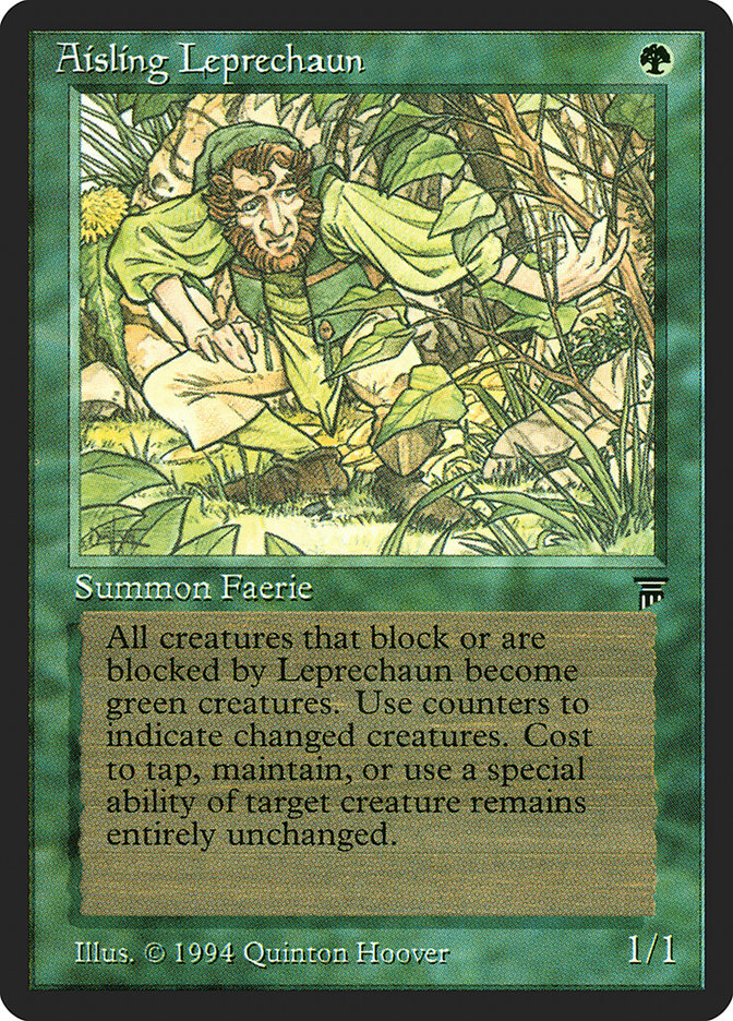 Aisling Leprechaun [Legends] Magic: The Gathering