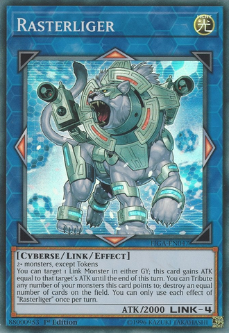Rasterliger [FIGA-EN047] Super Rare Yu-Gi-Oh!