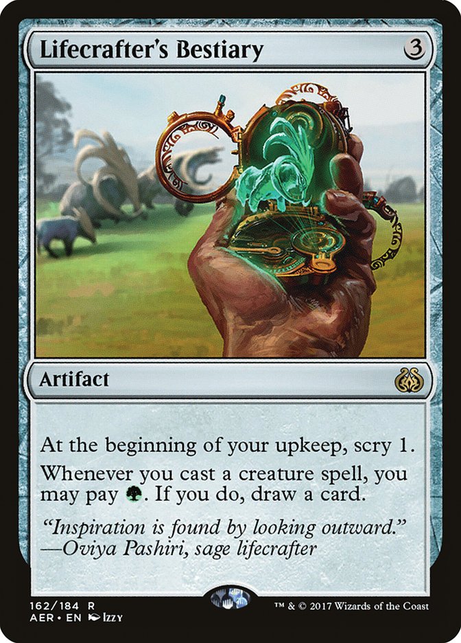 Lifecrafter's Bestiary [Aether Revolt] Magic: The Gathering