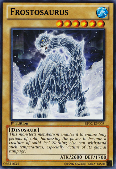 Frostosaurus [BP02-EN003] Rare Yu-Gi-Oh!