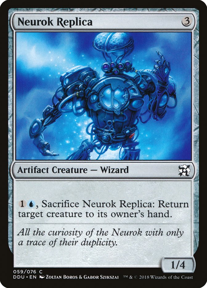 Neurok Replica [Duel Decks: Elves vs. Inventors] Magic: The Gathering