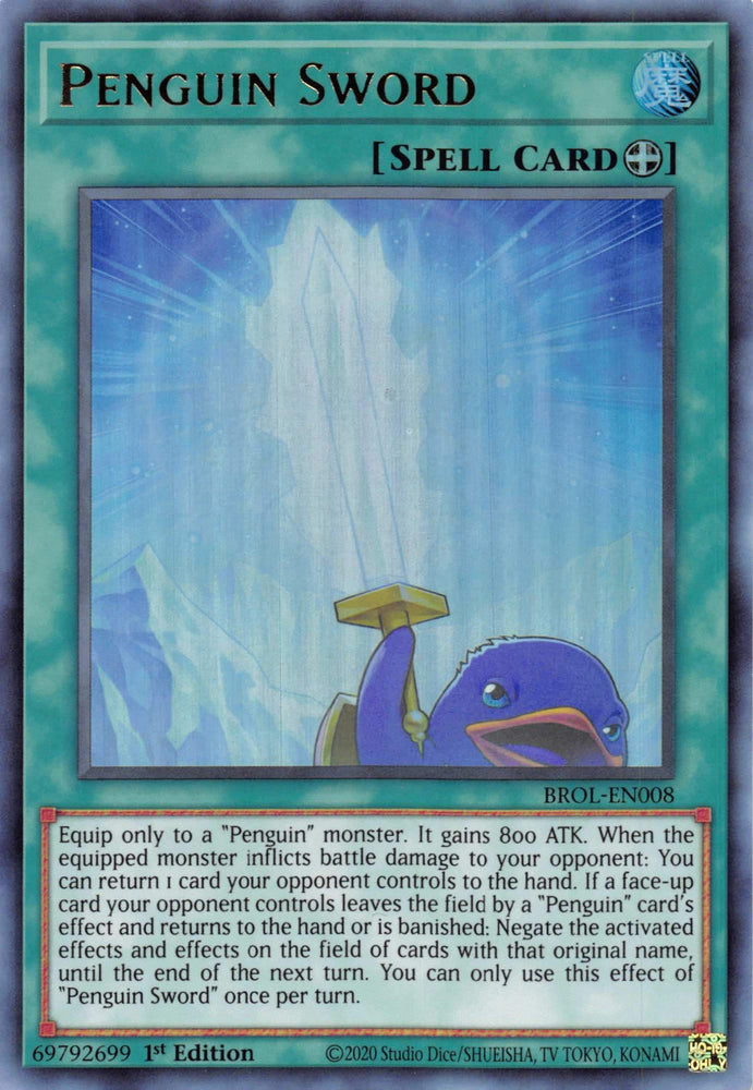 Penguin Sword [BROL-EN008] Ultra Rare Yu-Gi-Oh!