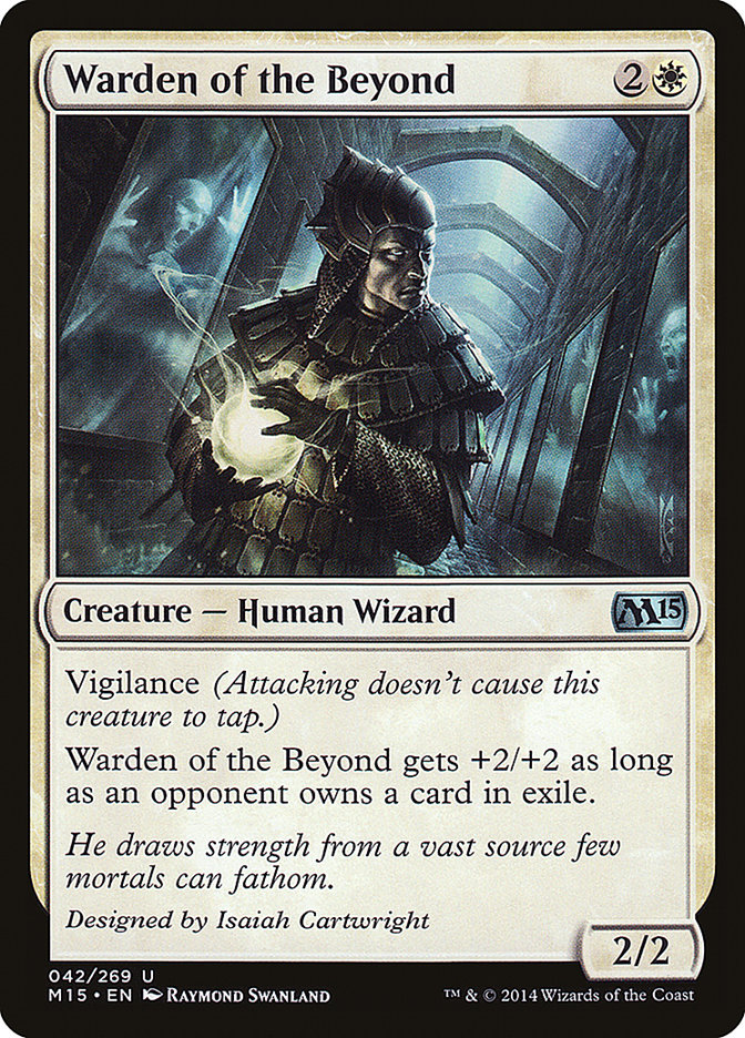 Warden of the Beyond [Magic 2015] Magic: The Gathering
