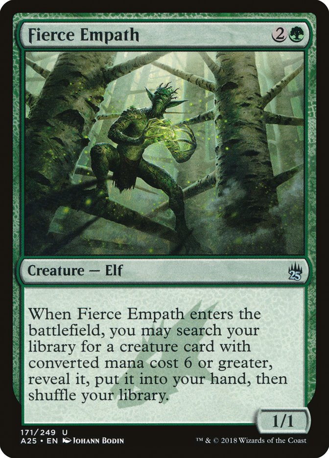 Fierce Empath [Masters 25] Magic: The Gathering
