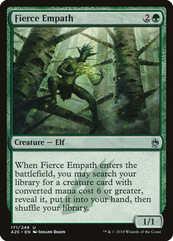 Fierce Empath [Masters 25] Magic: The Gathering