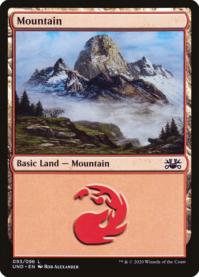 Mountain (93) [Unsanctioned] Magic: The Gathering