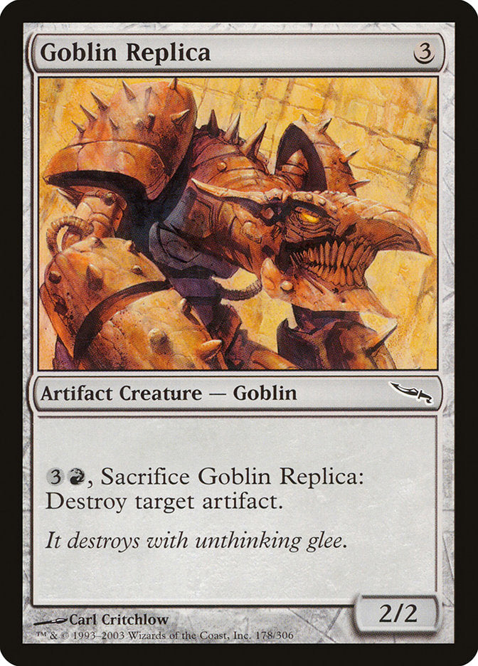 Goblin Replica [Mirrodin] Magic: The Gathering