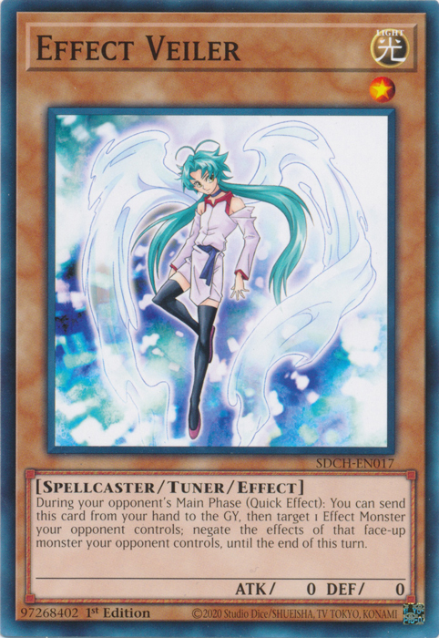 Effect Veiler [SDCH-EN017] Common Yu-Gi-Oh!