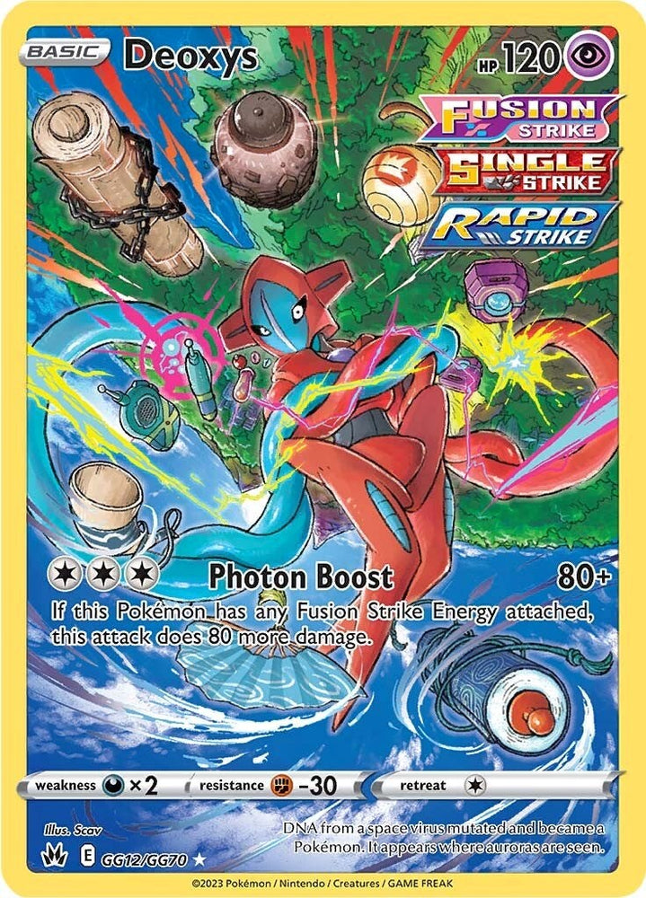 Deoxys (GG12/GG70) [Sword & Shield: Crown Zenith] Pokémon
