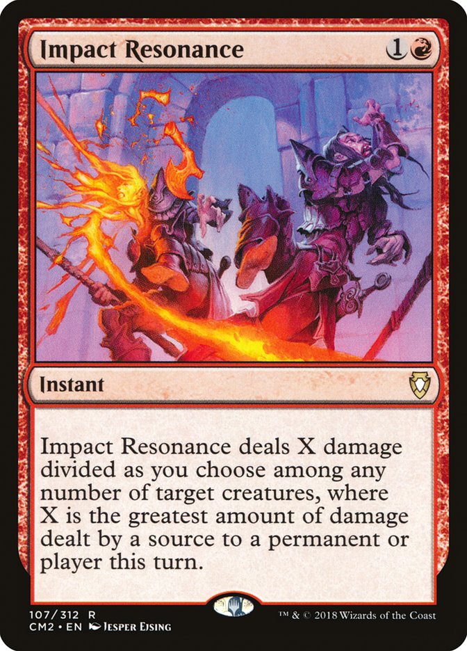 Impact Resonance [Commander Anthology Volume II] Magic: The Gathering