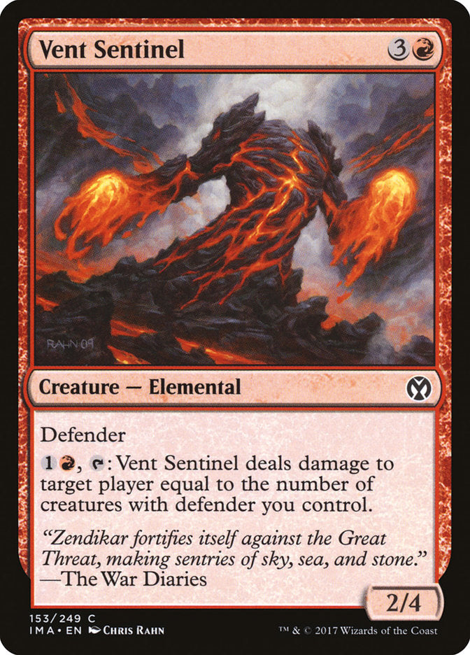Vent Sentinel [Iconic Masters] Magic: The Gathering