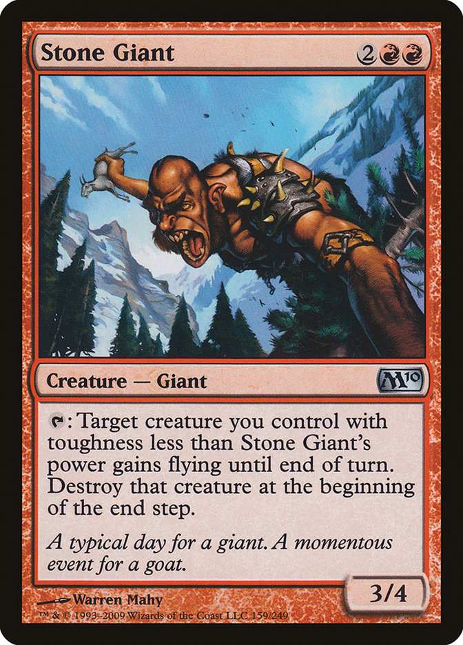 Stone Giant [Magic 2010] Magic: The Gathering