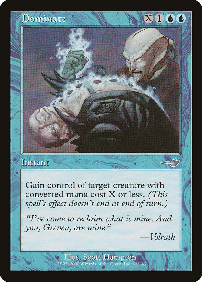 Dominate [Nemesis] Magic: The Gathering
