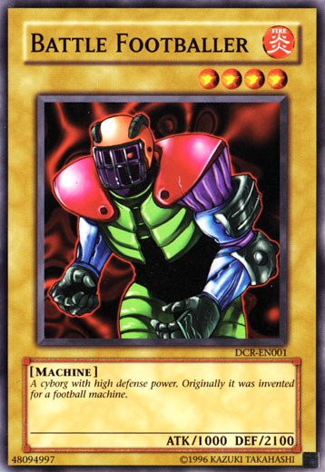 Battle Footballer [DCR-EN001] Common Yu-Gi-Oh!