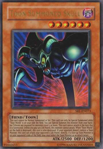 Toon Summoned Skull [SRL-EN073] Ultra Rare Yu-Gi-Oh!