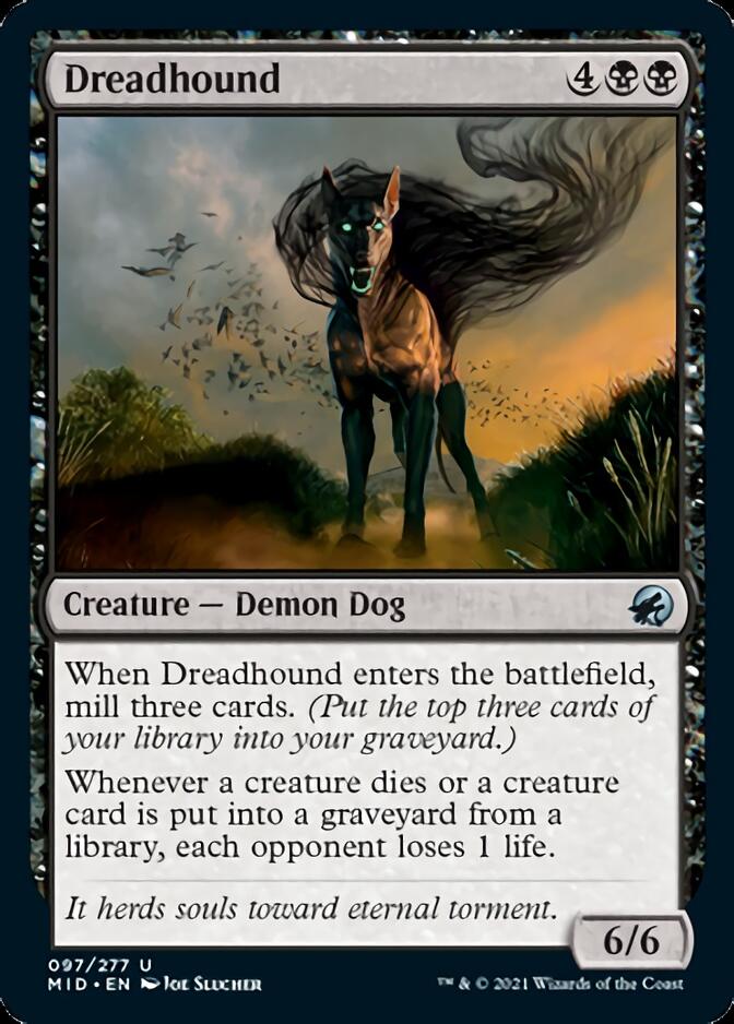 Dreadhound [Innistrad: Midnight Hunt] Magic: The Gathering