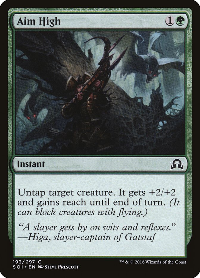 Aim High [Shadows over Innistrad] Magic: The Gathering