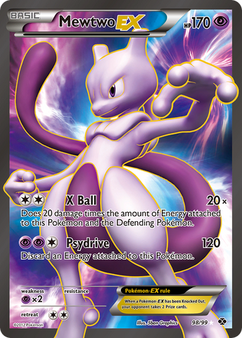 Mewtwo EX (98/99) [Black & White: Next Destinies] Pokémon