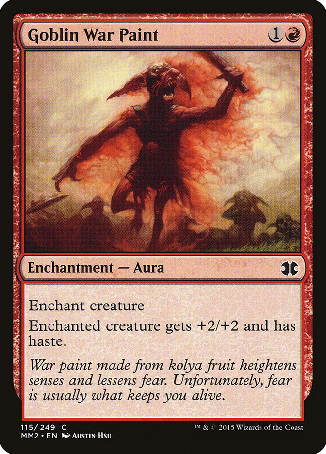 Goblin War Paint [Modern Masters 2015] Magic: The Gathering