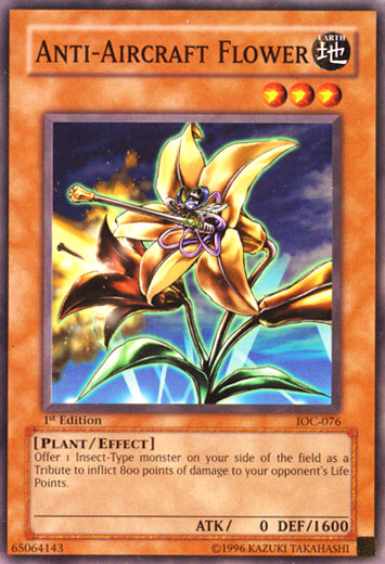 Anti-Aircraft Flower [IOC-076] Common Yu-Gi-Oh!