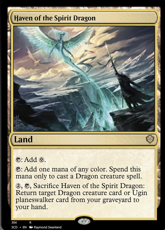 Haven of the Spirit Dragon [Starter Commander Decks] Magic: The Gathering