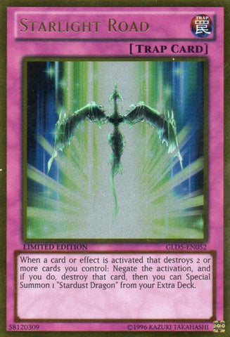 Starlight Road [GLD5-EN052] Gold Rare Yu-Gi-Oh!
