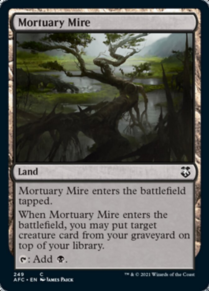 Mortuary Mire [Dungeons & Dragons: Adventures in the Forgotten Realms Commander] Magic: The Gathering