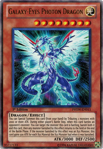 Galaxy-Eyes Photon Dragon [PHSW-EN011] Ultra Rare Yu-Gi-Oh!