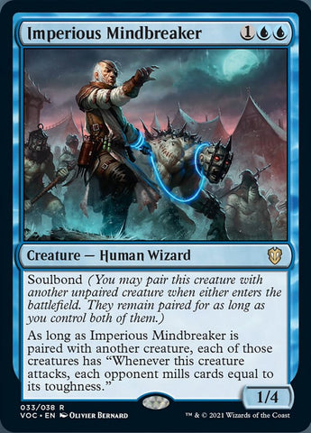 Imperious Mindbreaker [Innistrad: Crimson Vow Commander] Magic: The Gathering