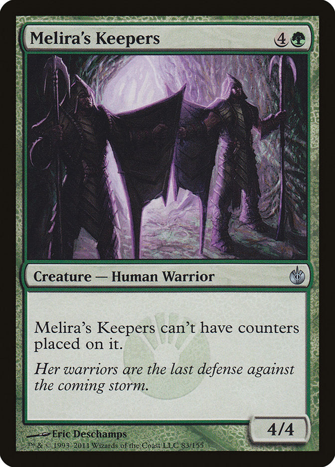 Melira's Keepers [Mirrodin Besieged] Magic: The Gathering
