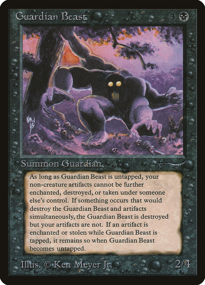 Guardian Beast [Arabian Nights] Magic: The Gathering