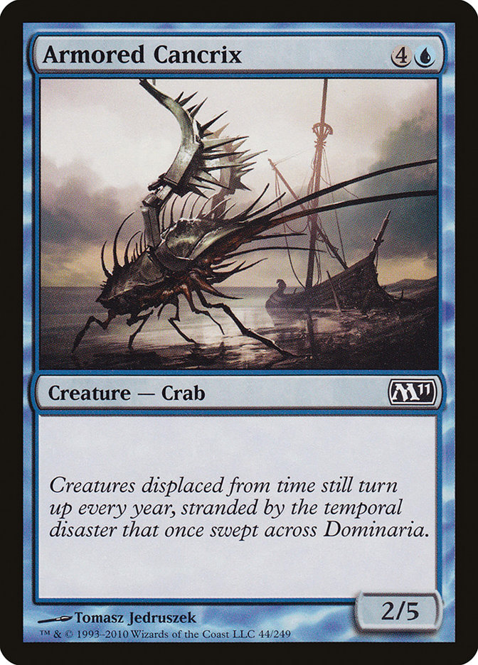Armored Cancrix [Magic 2011] Magic: The Gathering