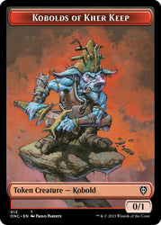 Kobolds of Kher Keep // Dragon Double-Sided Token [Phyrexia: All Will Be One Commander Tokens] Magic: The Gathering