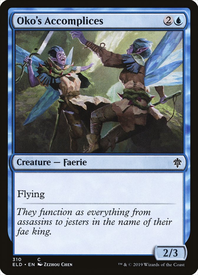 Oko's Accomplices [Throne of Eldraine] Magic: The Gathering