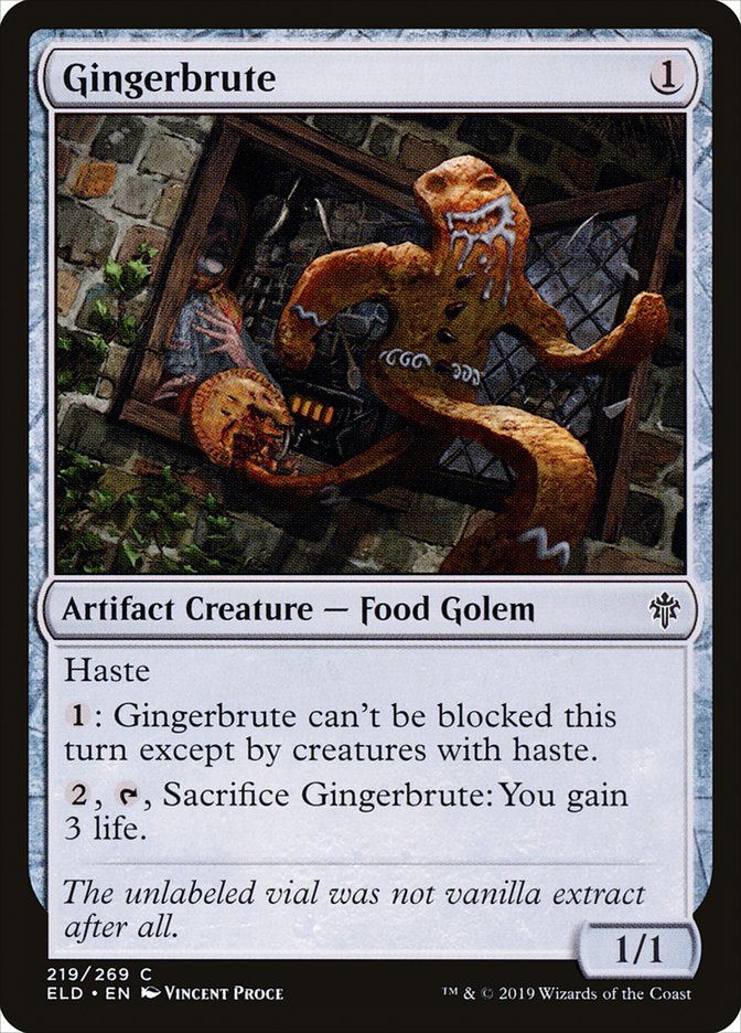 Gingerbrute [Throne of Eldraine] Magic: The Gathering