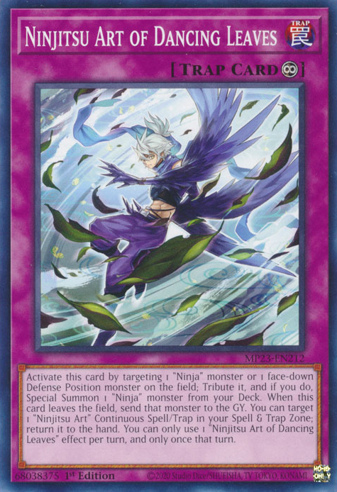 Ninjitsu Art of Dancing Leaves [MP23-EN212] Common Yu-Gi-Oh!