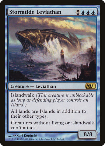 Stormtide Leviathan [Magic 2011] Magic: The Gathering