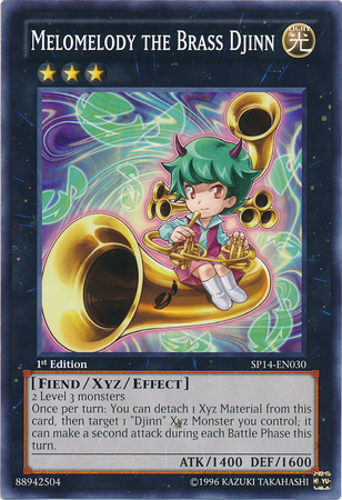 Melomelody the Brass Djinn [SP14-EN030] Common Yu-Gi-Oh!