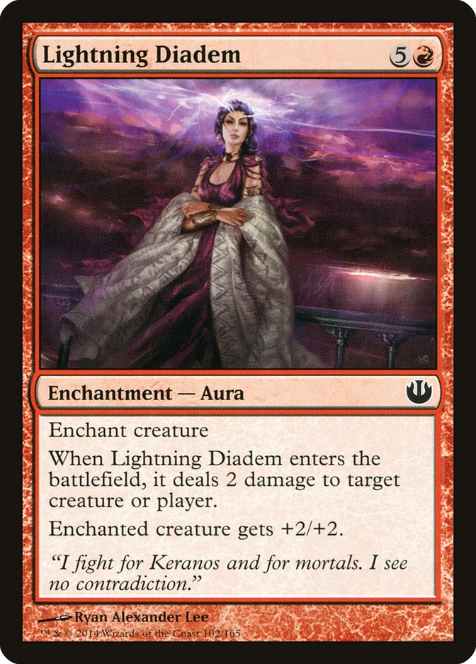 Lightning Diadem [Journey into Nyx] Magic: The Gathering