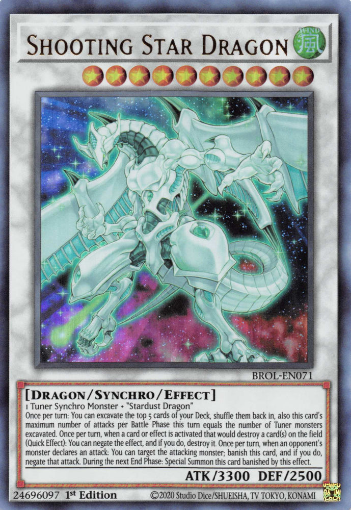 Shooting Star Dragon [BROL-EN071] Ultra Rare Yu-Gi-Oh!
