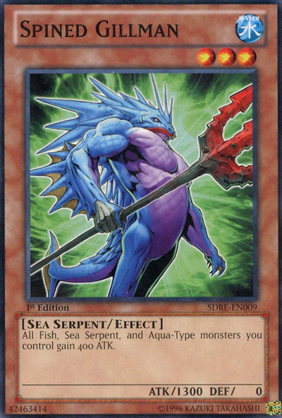 Spined Gillman [SDRE-EN009] Common Yu-Gi-Oh!
